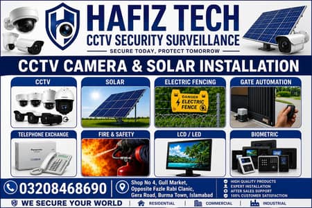 Cctv security solutions services