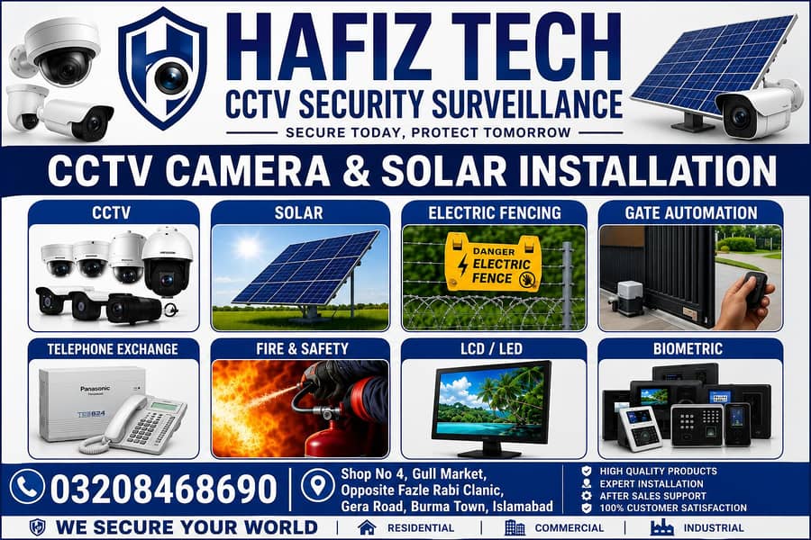 Cctv security solutions services 0