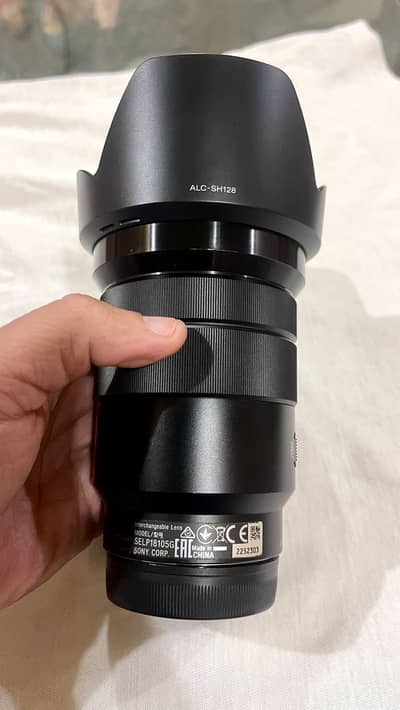 SONY Lens EPZ 18-105 F4 for sale