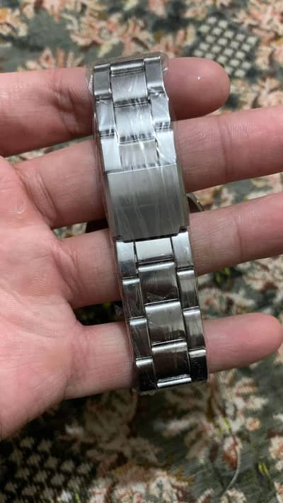 Heart design stainless steel watch for men