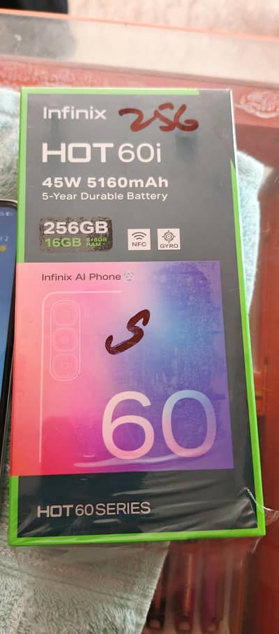 Infinix hot 60i 8/256