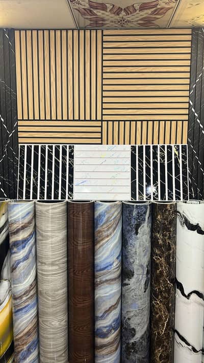 Wallpapers, Wall Panels, WPC & PVC Wall Panels, Custom Wallpapers