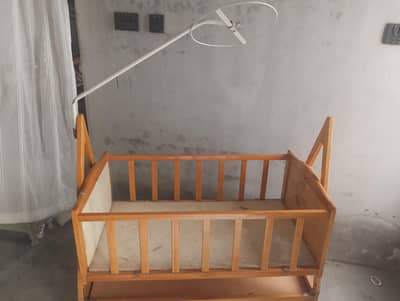 baby wooden cot for sell
