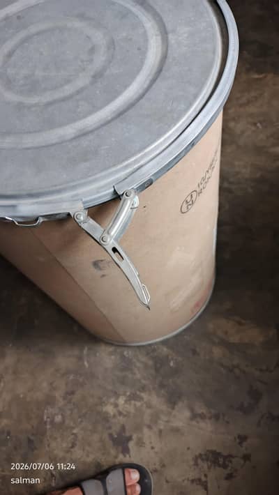 storage drum/ fiber drum