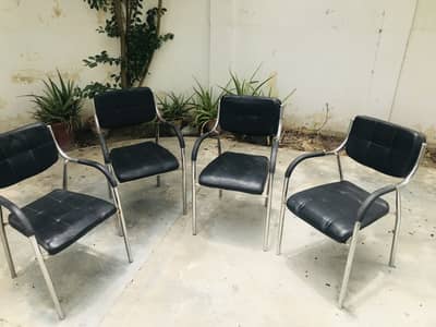 office chairs and visitor chairs both available for sale