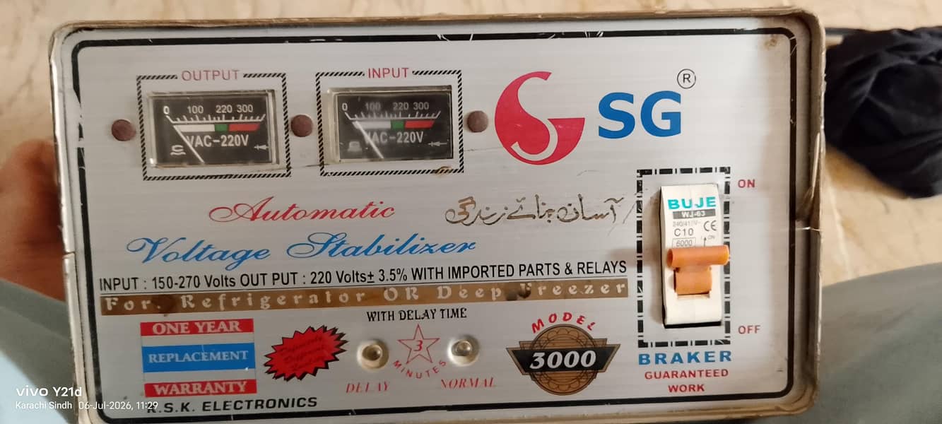 Automatic Voltage Stabilizer 0