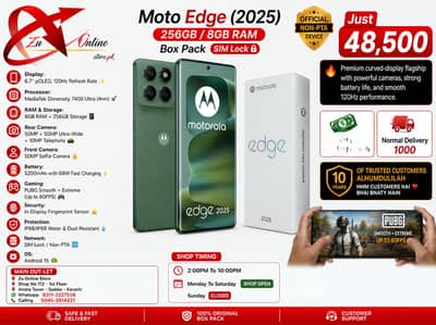 Motorola Moto Edge 2025 256/24 Brand New Box Pack