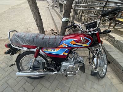 CD 70 bike for sale brand new