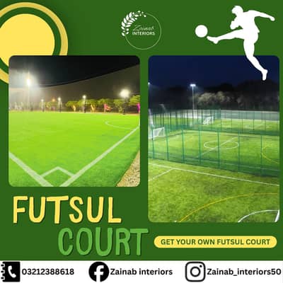 Artificial Grass, Astro Turf, Padel Court & Futsal Court Installation