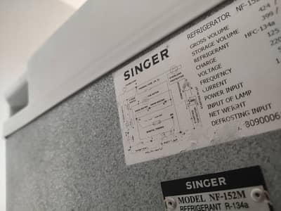 Singer Duofrost Refrigerator