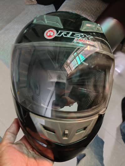 REX MOTO  IMPORTED UK HELMET