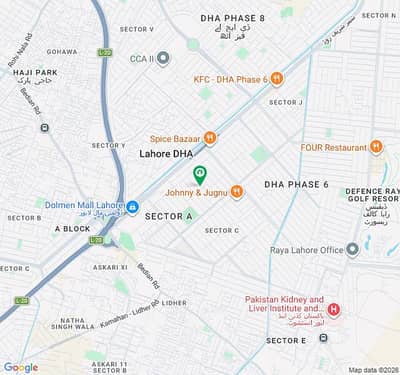 Residential Plot No-110 Corner For Sale In Dha Lahore Phase-6 Block-B