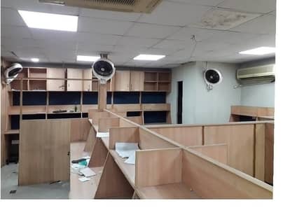 Sami Furnished Area 2200 Square Feet Brand New Corporation Office Available For Rent In Barket Market Garden Town Lahore