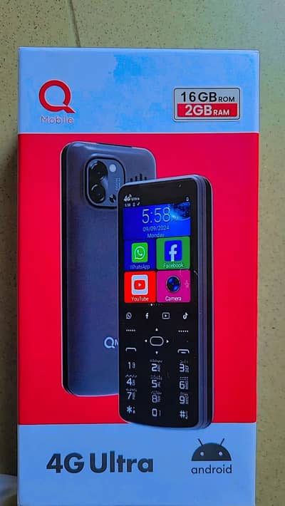 QMobile 4G Urltra only box open