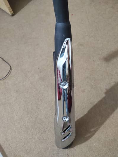 Honda Cg 125 2025 Original Genuine Silencer Black color
