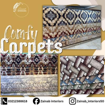 Carpets, Carpet Tiles, Rugs, Prayer Carpets & Center Pieces