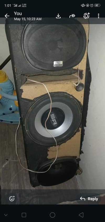 Speaker and Audio Amplifier. (Boofeer Sound)