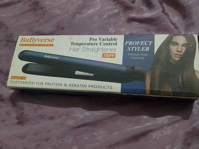 BaByversse professionals hair straightener