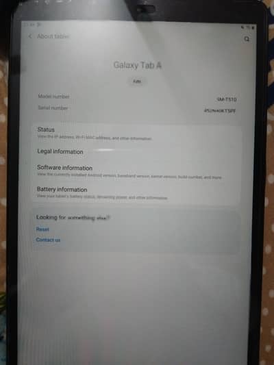 Samasung Tab A for Sale.