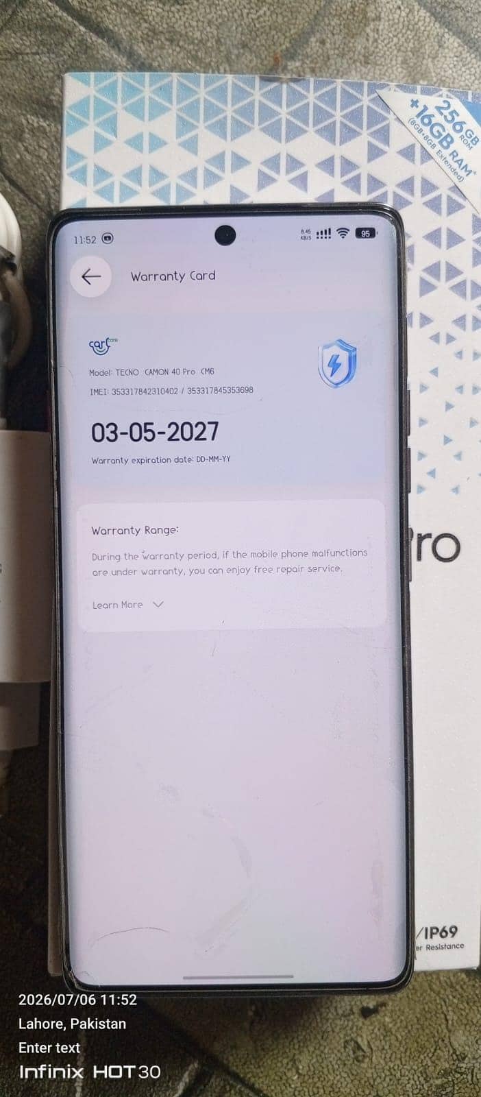 Tecno CAMON 40 Pro 2