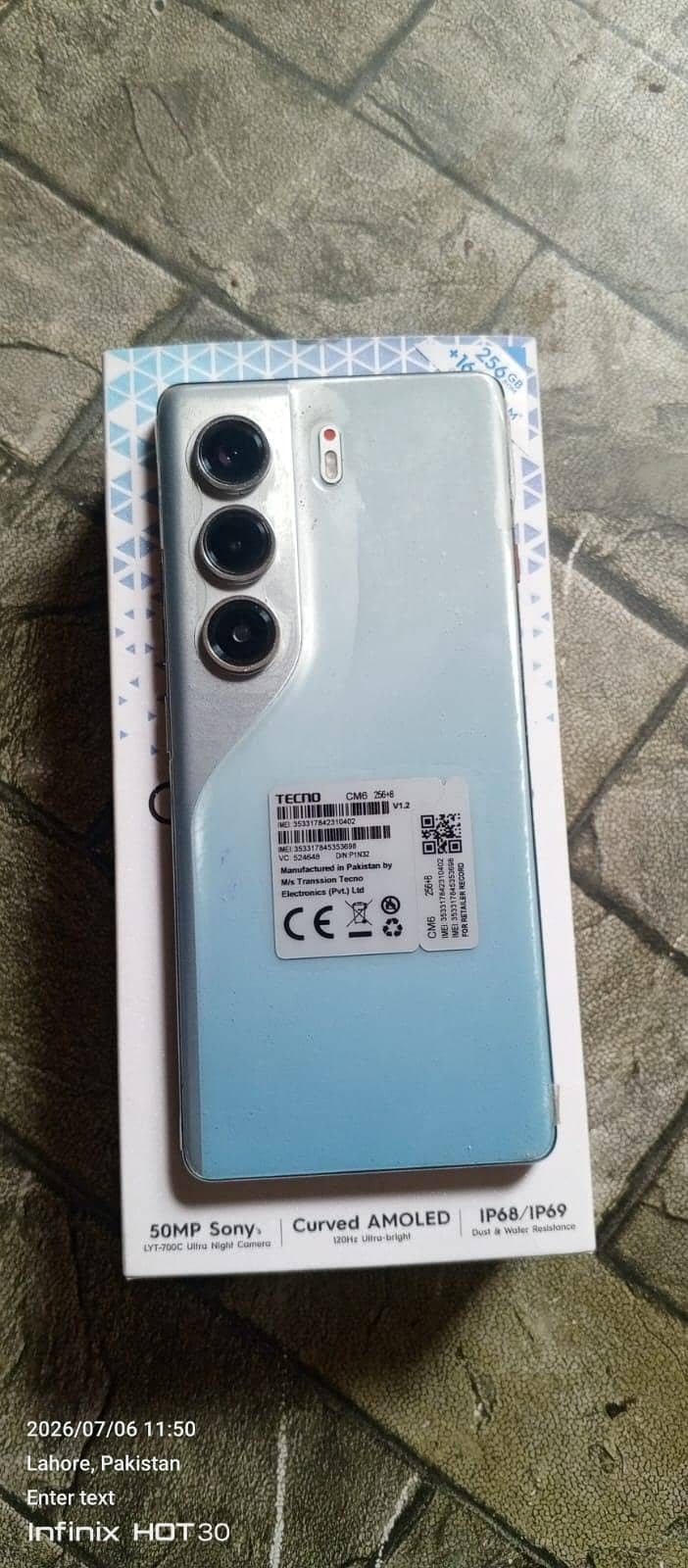 Tecno CAMON 40 Pro 3