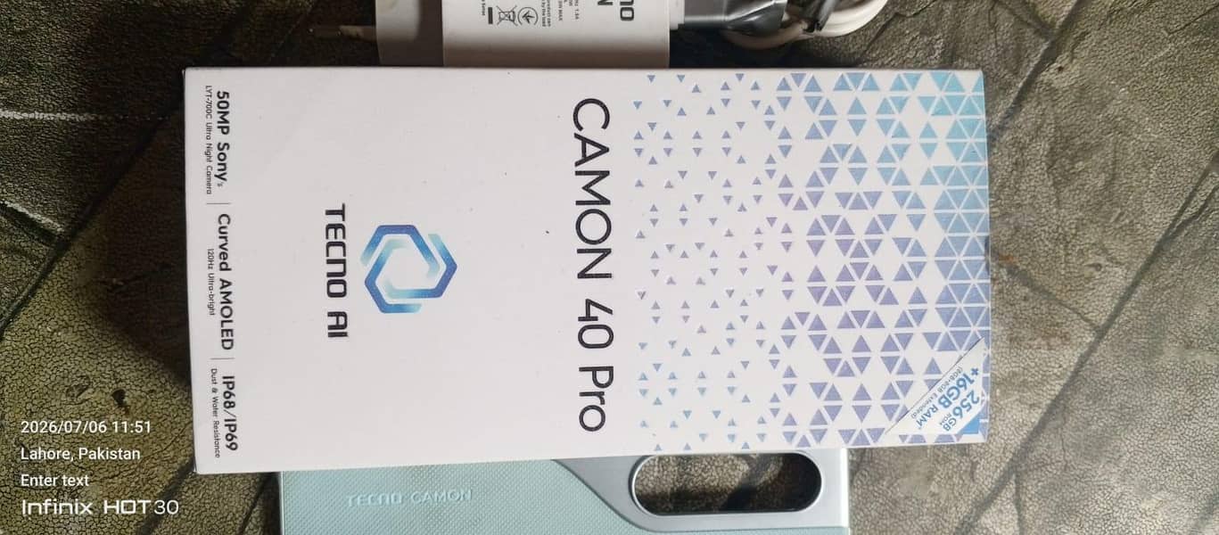 Tecno CAMON 40 Pro 5