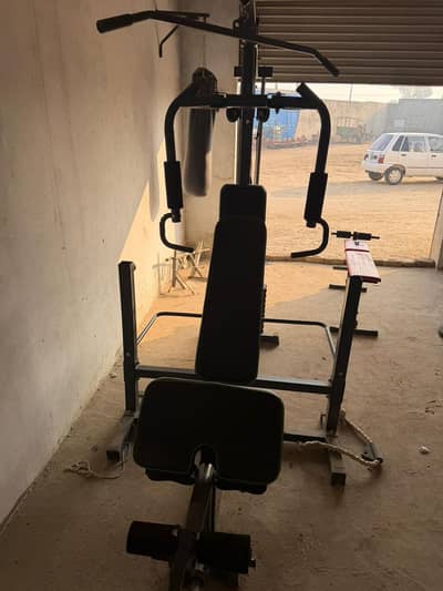 All-in-One Home Gym Setup | Lat Pulldown, Chest Press, Preacher Bench