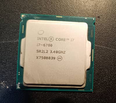 Intel core i7 - 6700 cpu