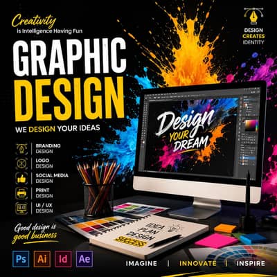 I am. a graphic designer