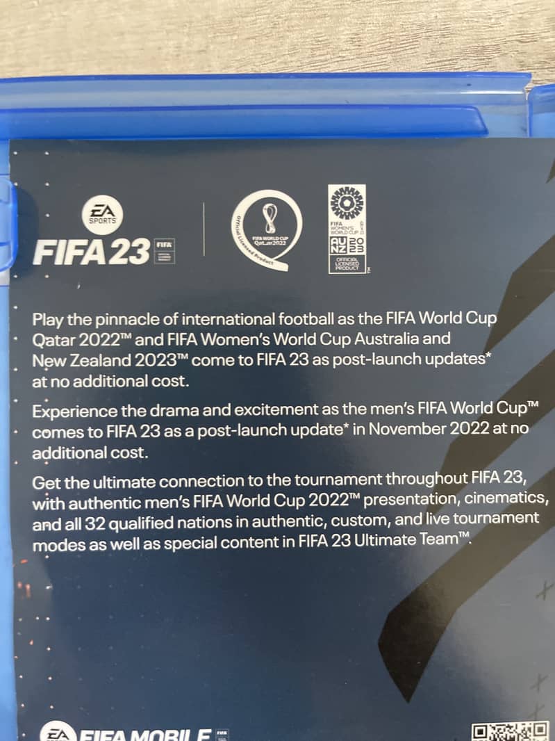 FC 23 ps4 CD 2