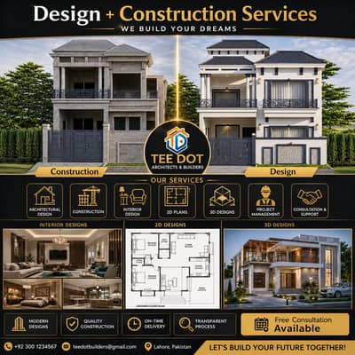 Architects & Builders | 2D & 3D House Design | Construction Experts