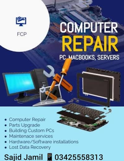 Laptop and computers Repairing