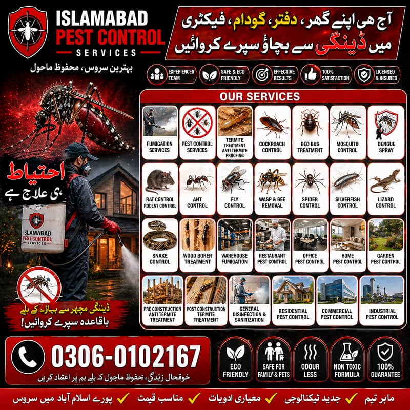 Deemak Control Services/Fumigation Spray/Pest Control/Termite Control 3