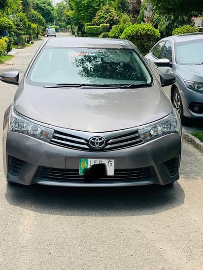 Toyota Corolla GLI 2015 At contact namber 03091945525