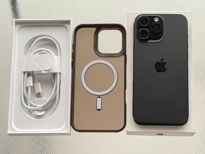 Apple iPhone 16 Pro Max 256GB PTA approved Black Titanium