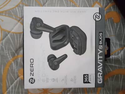 zero Airbuds gravity  brand new condition with 1 week warranty