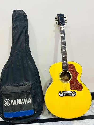 Gibson Sj2100 jambo size headstock repair semi acoustic