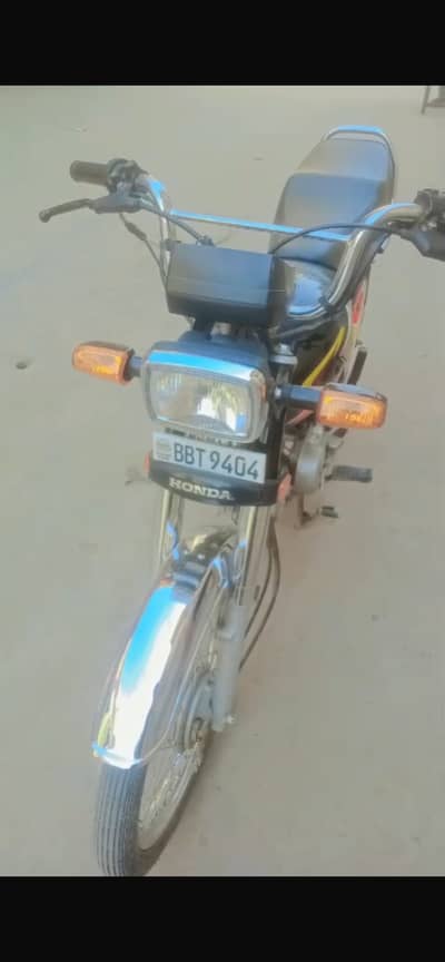 Honda CD 70 Black 2026 model