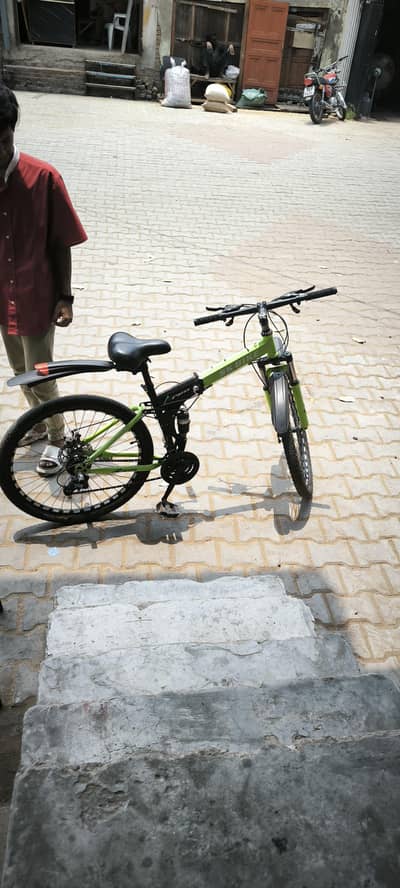 AK folding bicycle