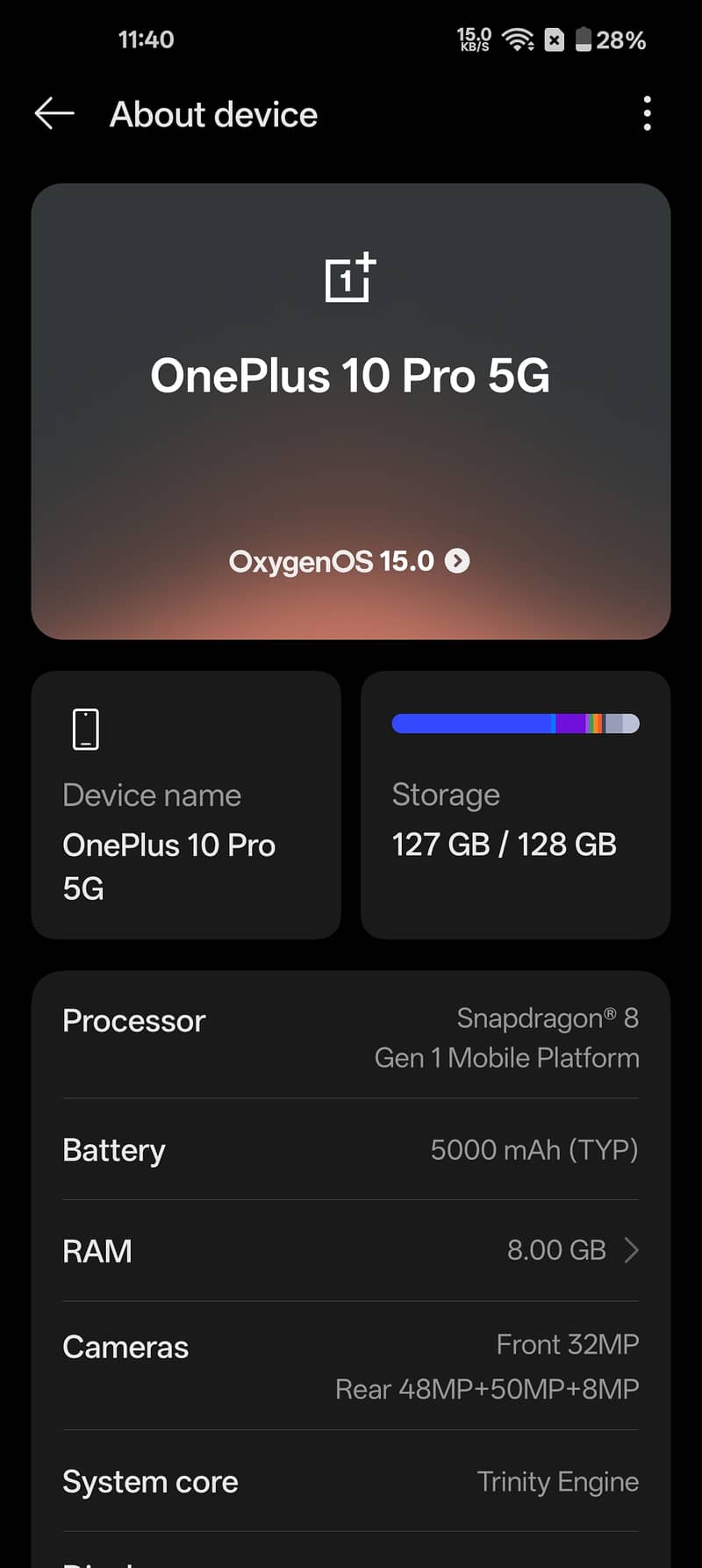 One Plus 10 Pro 4