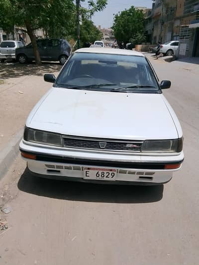 Toyata Corolla EE 90model 1988 r cng,
