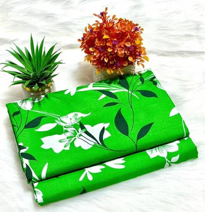 14 August Floral Print 2pc Suit / Azadi Volume Printed Trouser Shirt