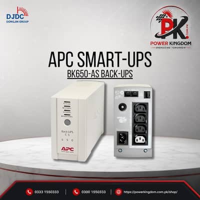 APC Back UPS BK650 | 650VA UPS | Reliable Power Backup