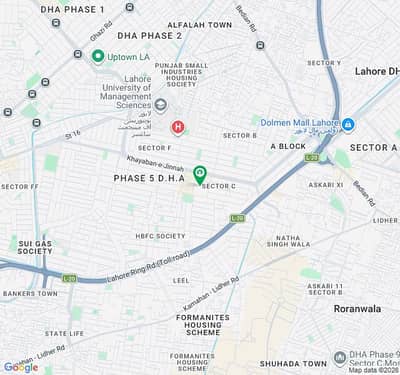 1 Bed Apartment full furnished pentasquar pur month