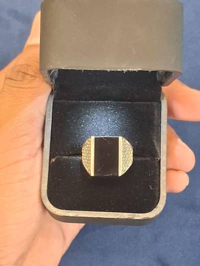 Italian silver ring