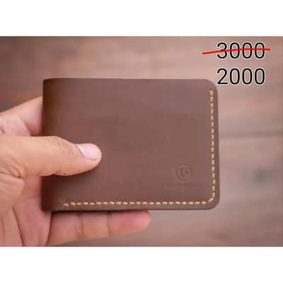 Leather men wallet
