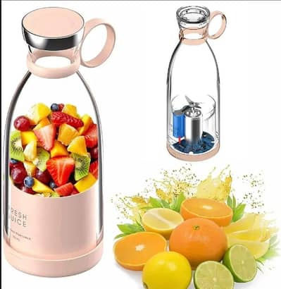 Portable Juicer Bottle USB Rechargeable