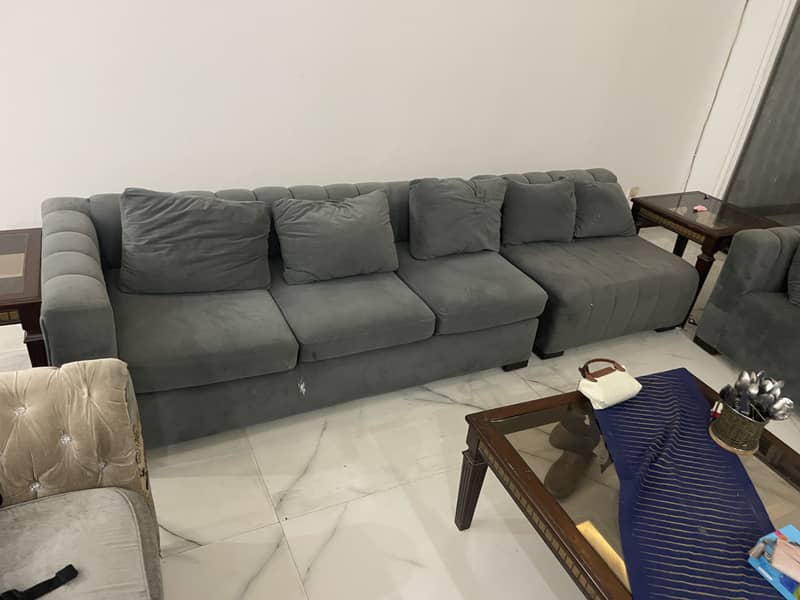 L corner sofa 4