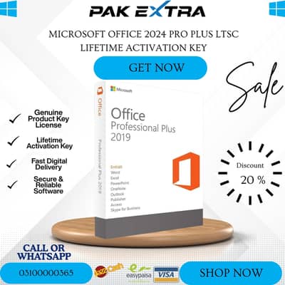 Microsoft Office 2024 Pro Plus LTSC Lifetime Activation Key
