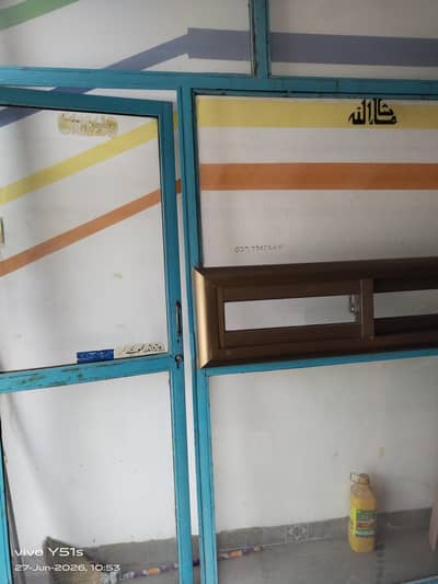 Steel made Glass Door